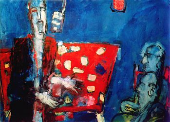 045 - jazzcafé 2 (blue notes on a red stage)